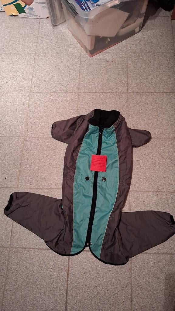 Regenjas of winterjas voor hond met fleece 87 cm, Dieren en Toebehoren, Ophalen of Verzenden, Nieuw, Hondenjas