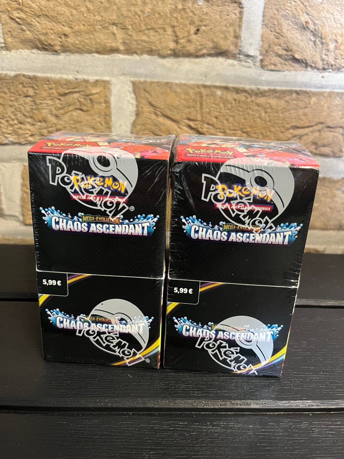 Pokémon Chaos Rising Franse Versie Halve Boosterbox, Verzenden, Zo goed als nieuw, Boosterbox