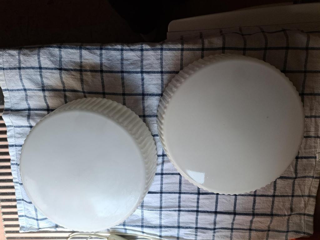 2 mat witte lichtbollen, Huis en Inrichting, Ophalen, Zo goed als nieuw, Glas