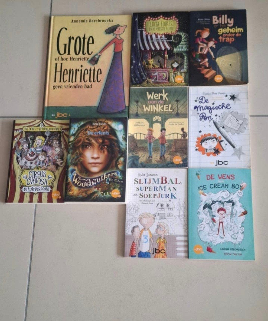 Jbc boeken, Boeken, Ophalen