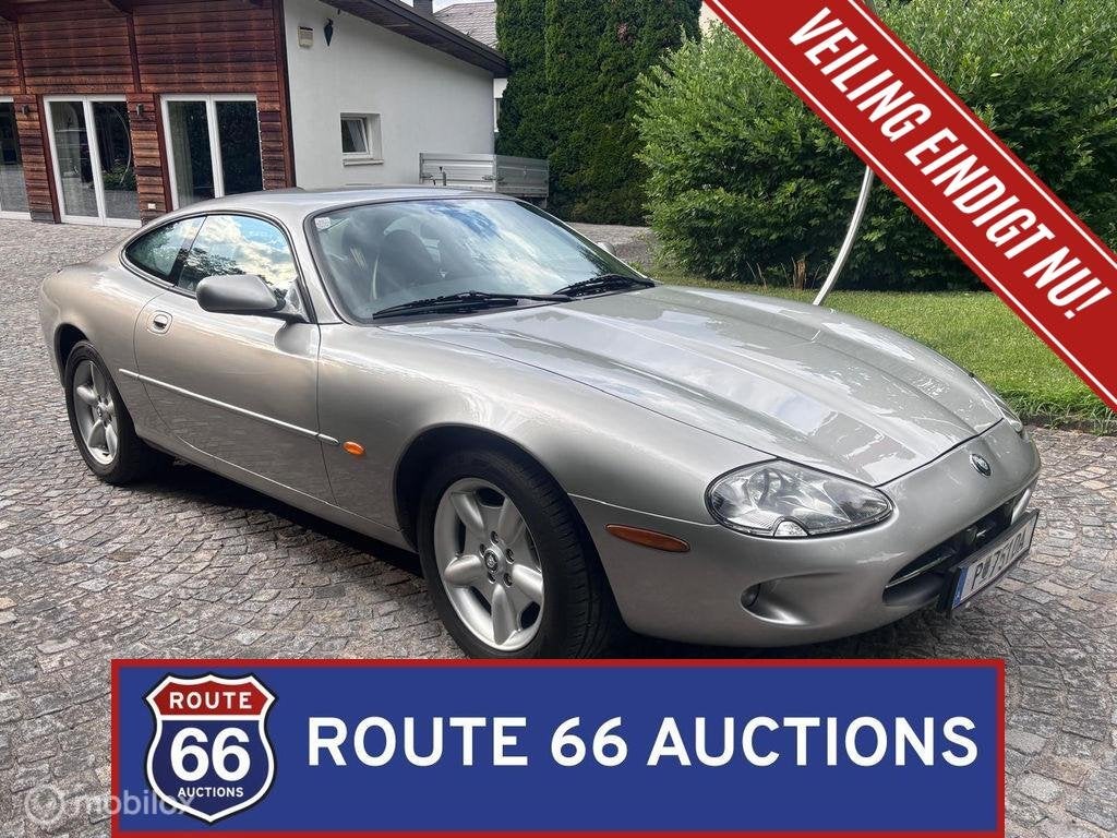 Jaguar XK8 Coupe | 1998 | Route 66 Auctions, Auto's, Zwart, Bedrijf, Handgeschakeld, Overige carrosserie