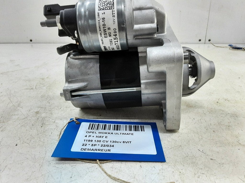 DÉMARREUR Opel Mokka (01-2020/-) (9812715480), Autos : Pièces & Accessoires, Opel, Opel Automobile GmbH, Utilisé, Kontakt-opel@opel.com
