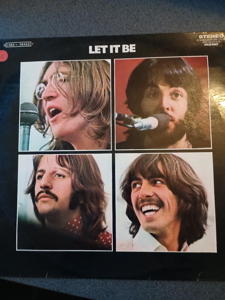 LP / Vinyl - The Beatles - Let it be, Ophalen of Verzenden, Gebruikt, 12 inch, Poprock