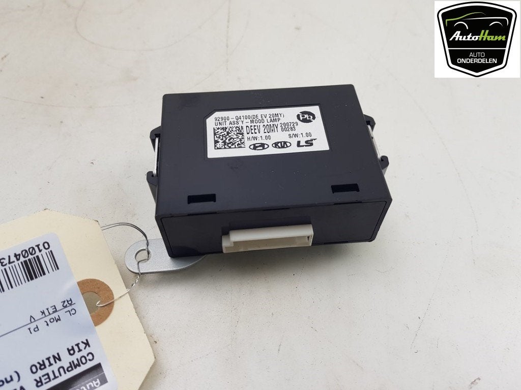 ORDINATEUR GESTION ECLAIRAGE Kia Niro I (DE) (|92900Q4100|), Utilisé, Kia