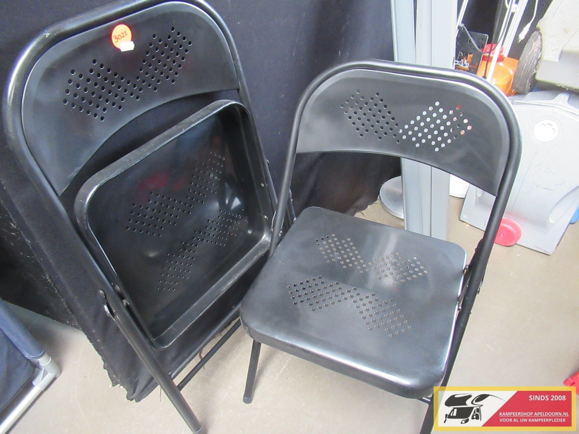 2 klapstoelen nr. 3022, -, Utilisé, -, -