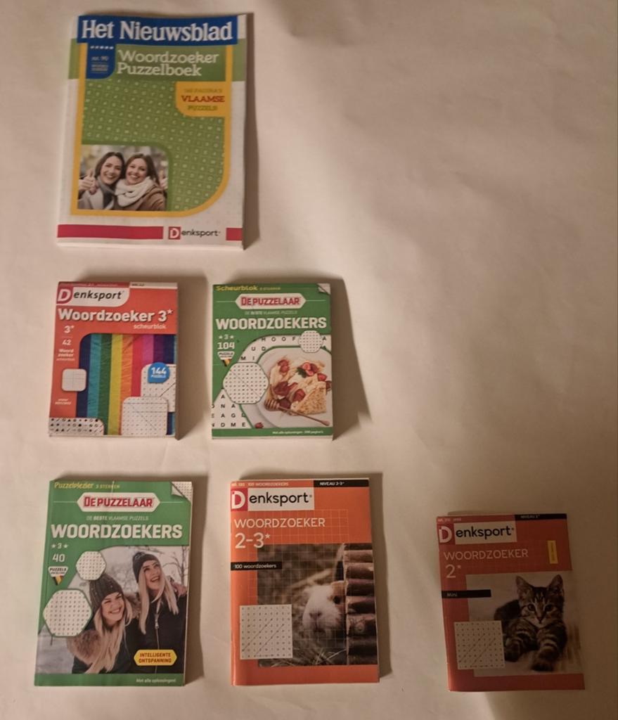 Denksport woordzoeker, Ophalen