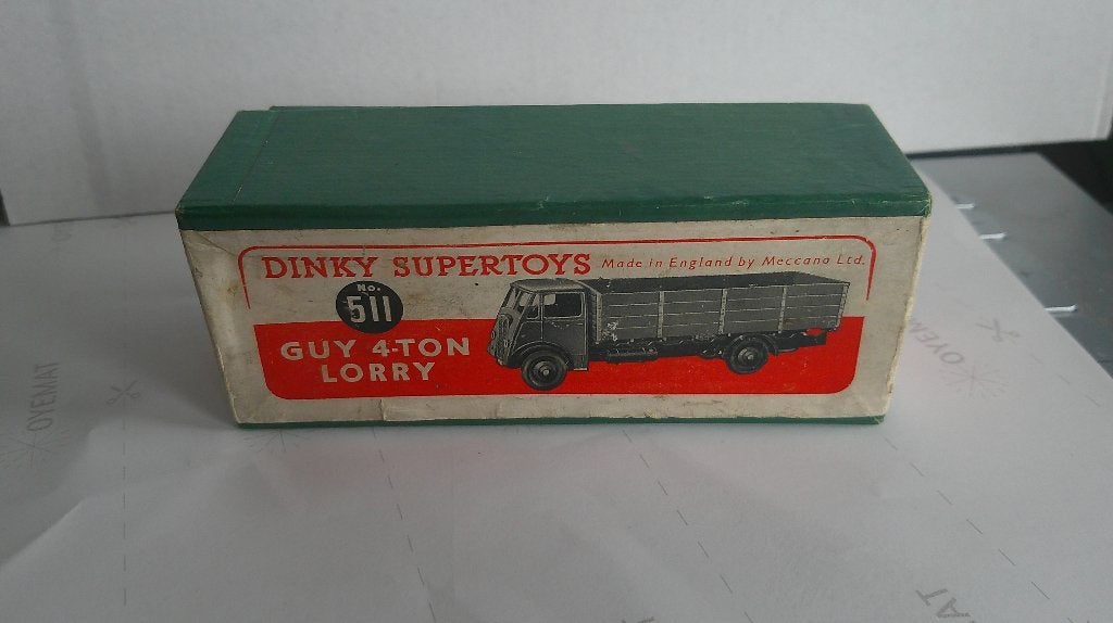 135) Dinky Toys 511 Guy (Type 1) 4-tons, Ophalen of Verzenden, Gebruikt, Bus of Vrachtwagen, Dinky Toys