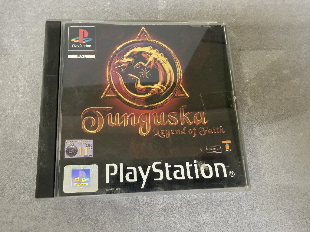 Tunguska Legend Of Faith ps1 game PAL, Avontuur en Actie, Gebruikt, Verzenden, 1 speler