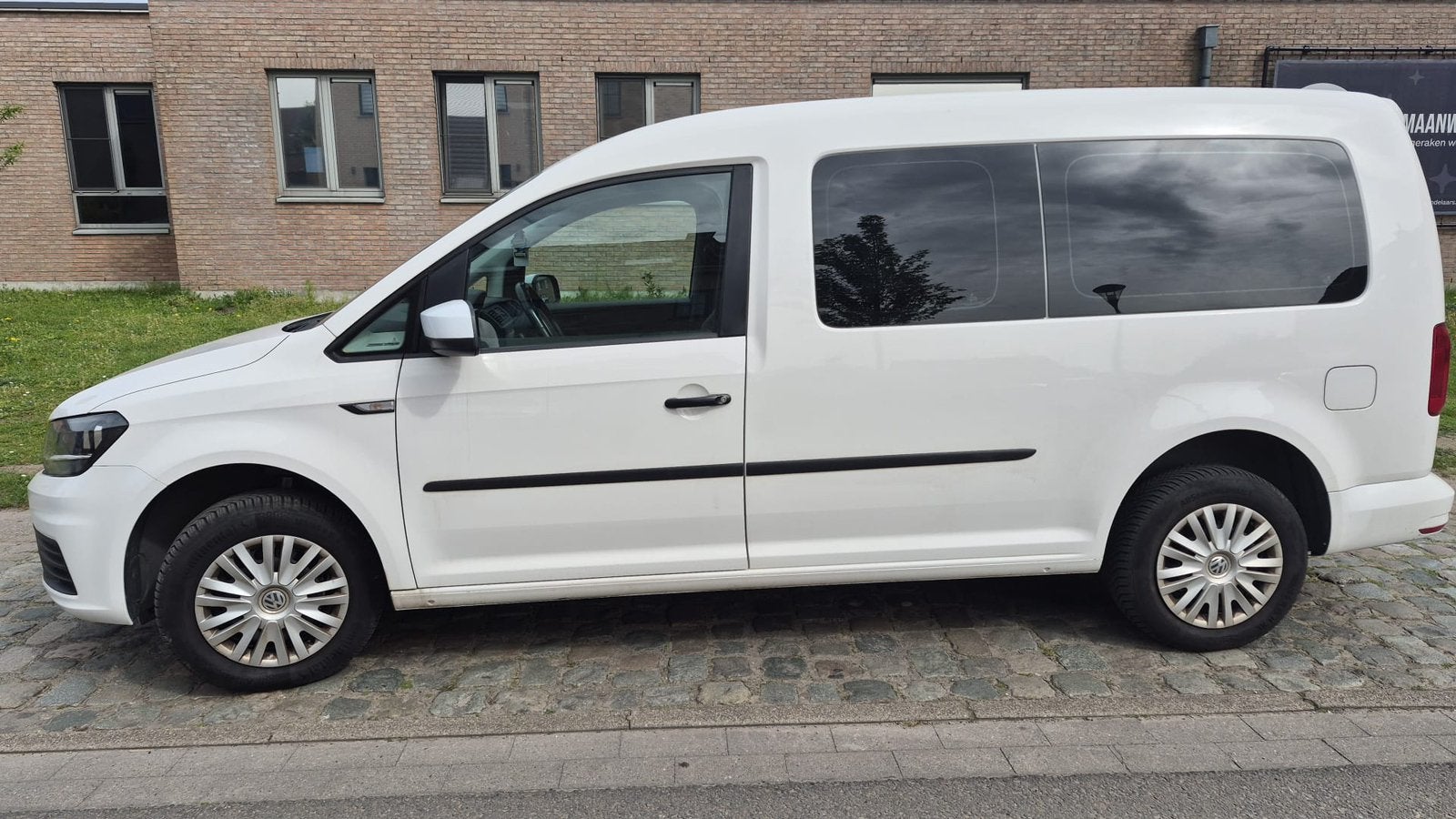 Vw Caddy 1.4 Benzine+CNG – 02/2019 – 114.600 km – Incl btw, Autos, Cuir, Entreprise, Boîte manuelle, Noir