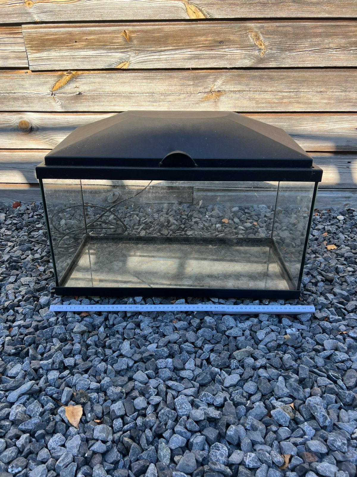 Aquarium inclusief extra’s, Enlèvement, Utilisé, Decoratie