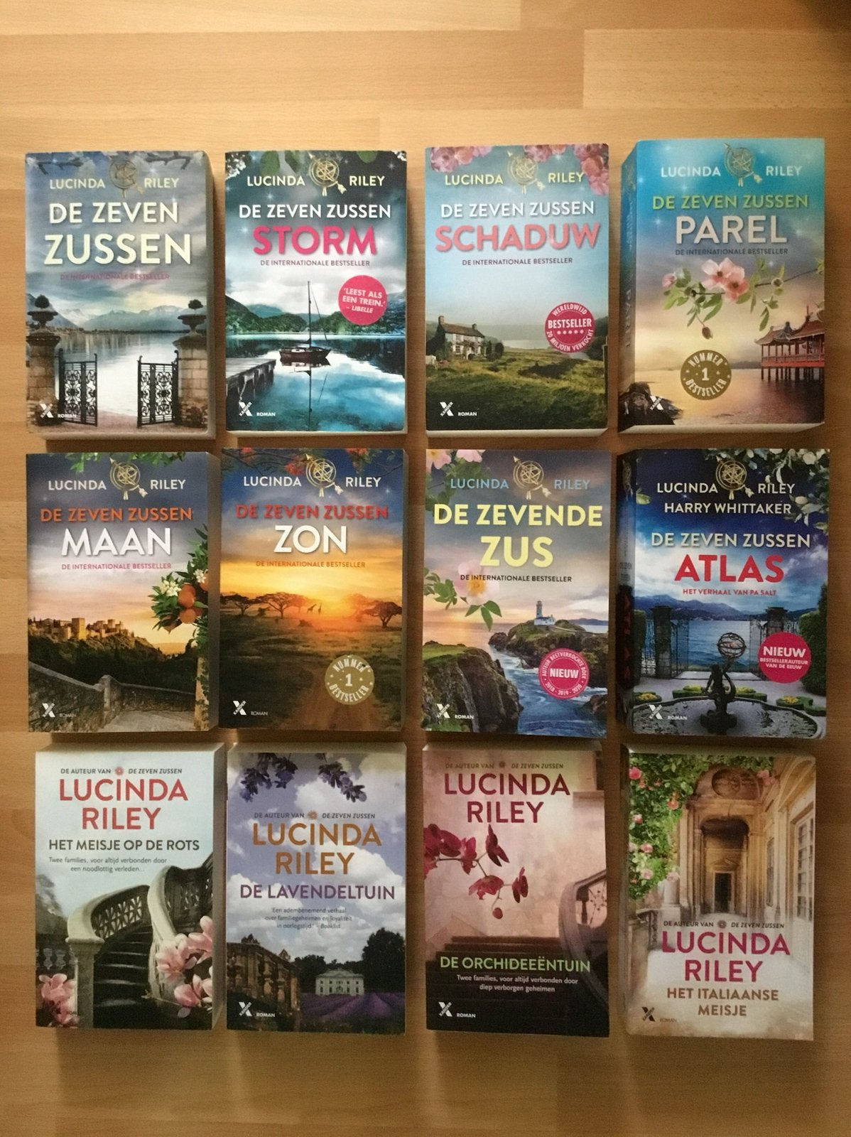 Boeken Lucinda Riley De Zeven Zussen, Boeken, Ophalen of Verzenden