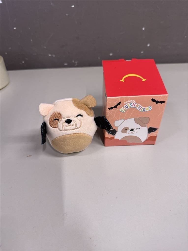 Squishmallow Brock McDonalds Happy Meal Toy, Ophalen of Verzenden, Nieuw