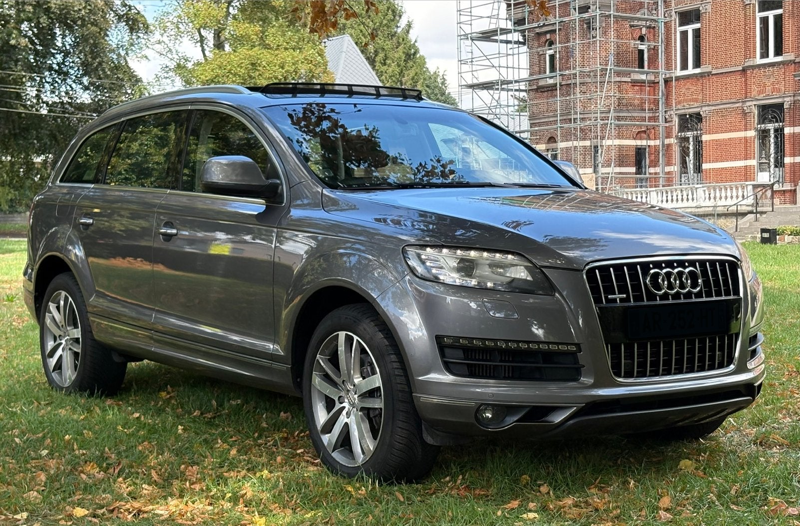 Audi Q7 2011 Euro 6, Automaat, Euro 6, Leder, Bruin