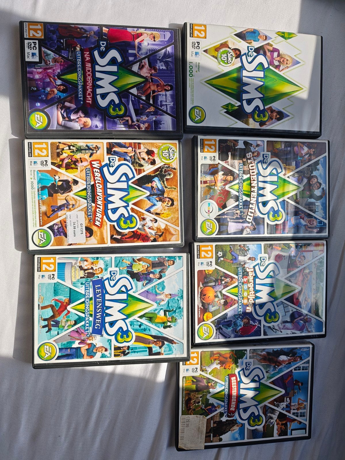 Sims 3 + uitbreidingen voor PC, Consoles de jeu & Jeux vidéo, Jeux | PC, 1 joueur, À partir de 12 ans, Enlèvement, Utilisé