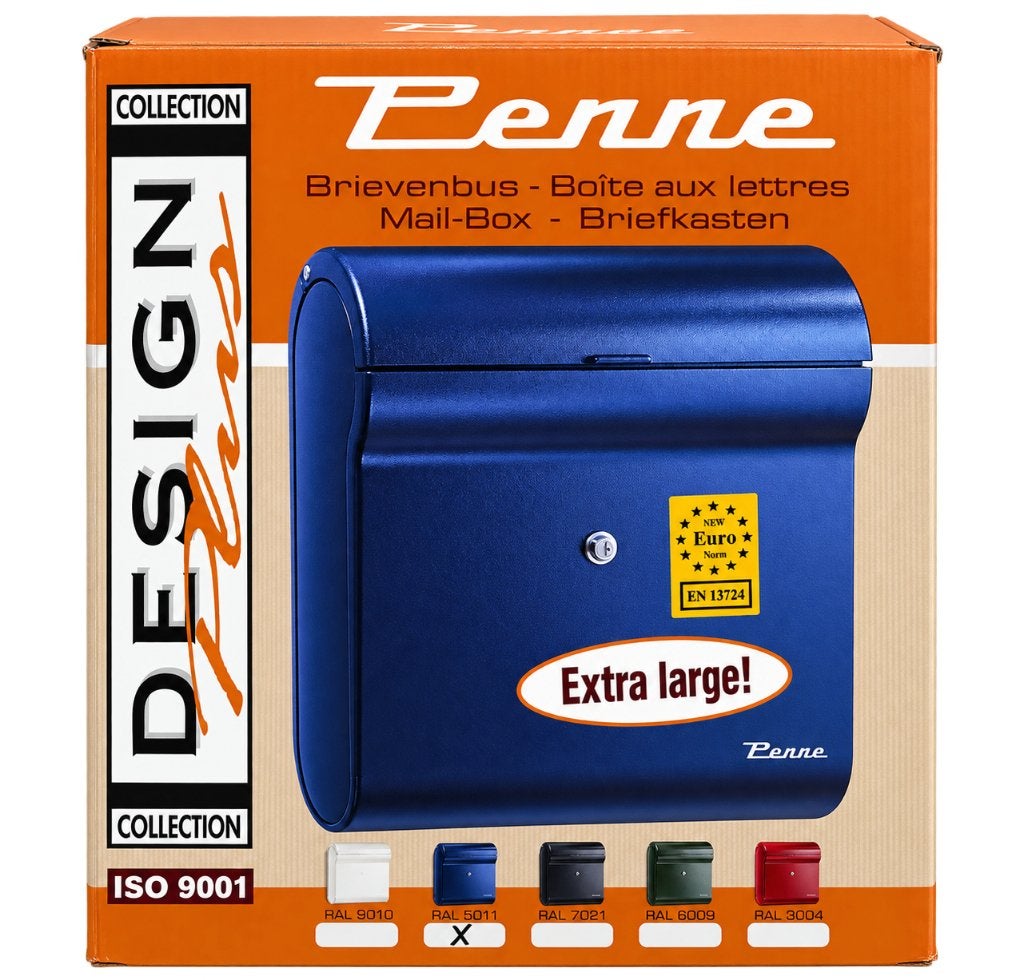 Boîte aux lettres Penne Design Plus, Tuin en Terras, Ophalen, Nieuw, Overige materialen, Wandbrievenbus