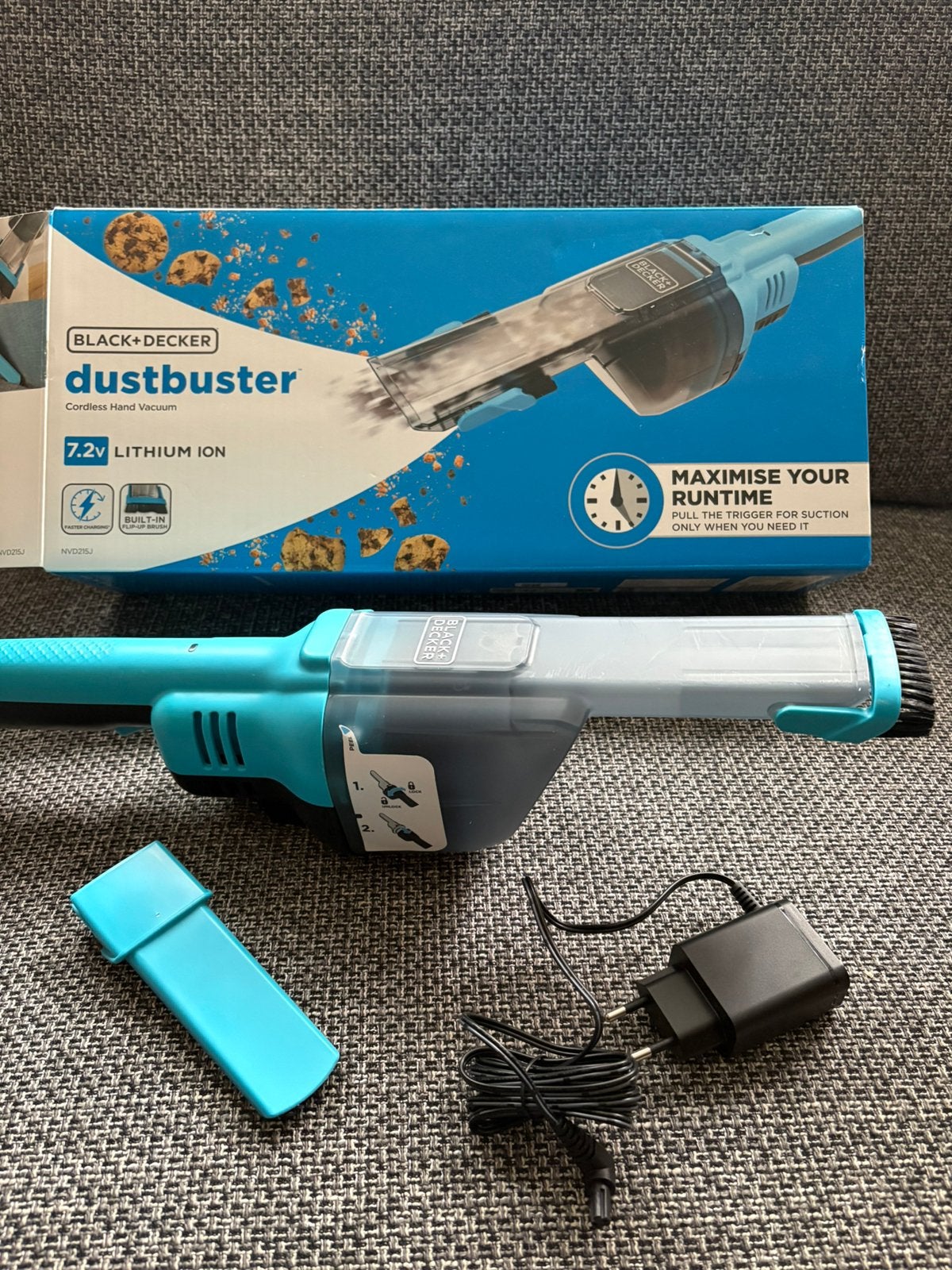 Aspirateur à main Black & Decker, Electroménager, Enlèvement ou Envoi, Réservoir, Autres marques, Comme neuf