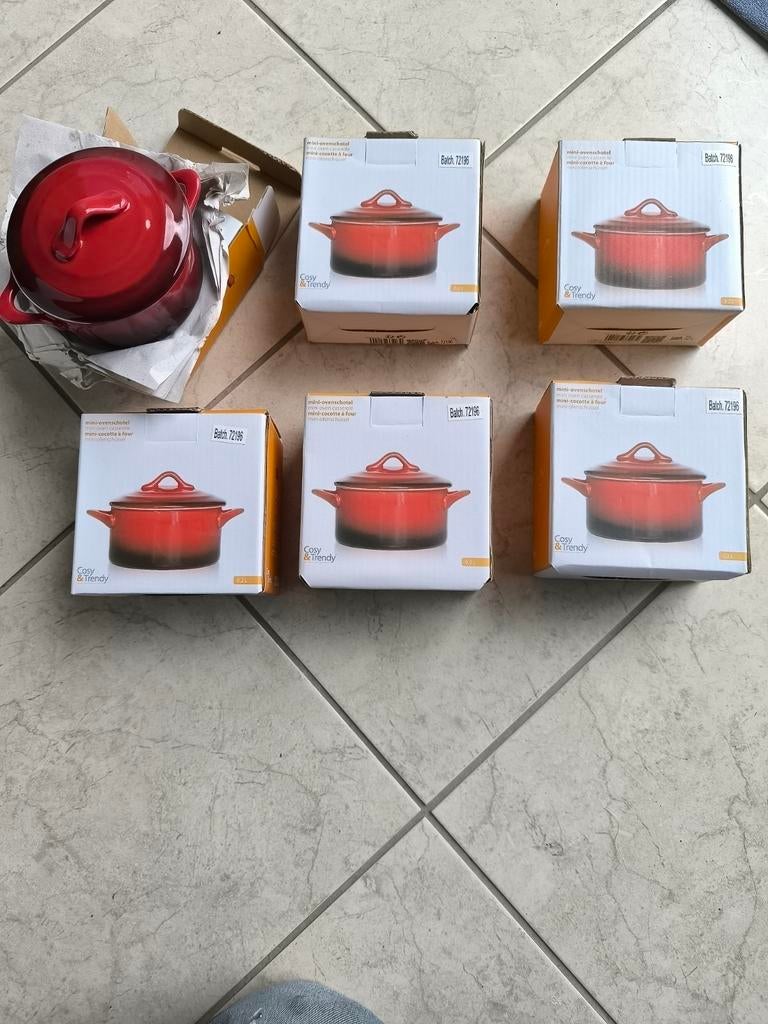 Mini ovenschotel, Ophalen