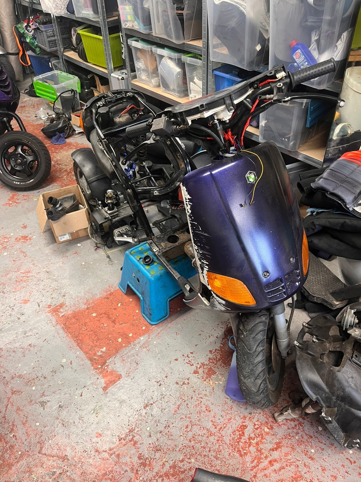 Type 3 frame met papieren a klasse, Zip, Comme neuf, Enlèvement, Classe A (25 km/h)