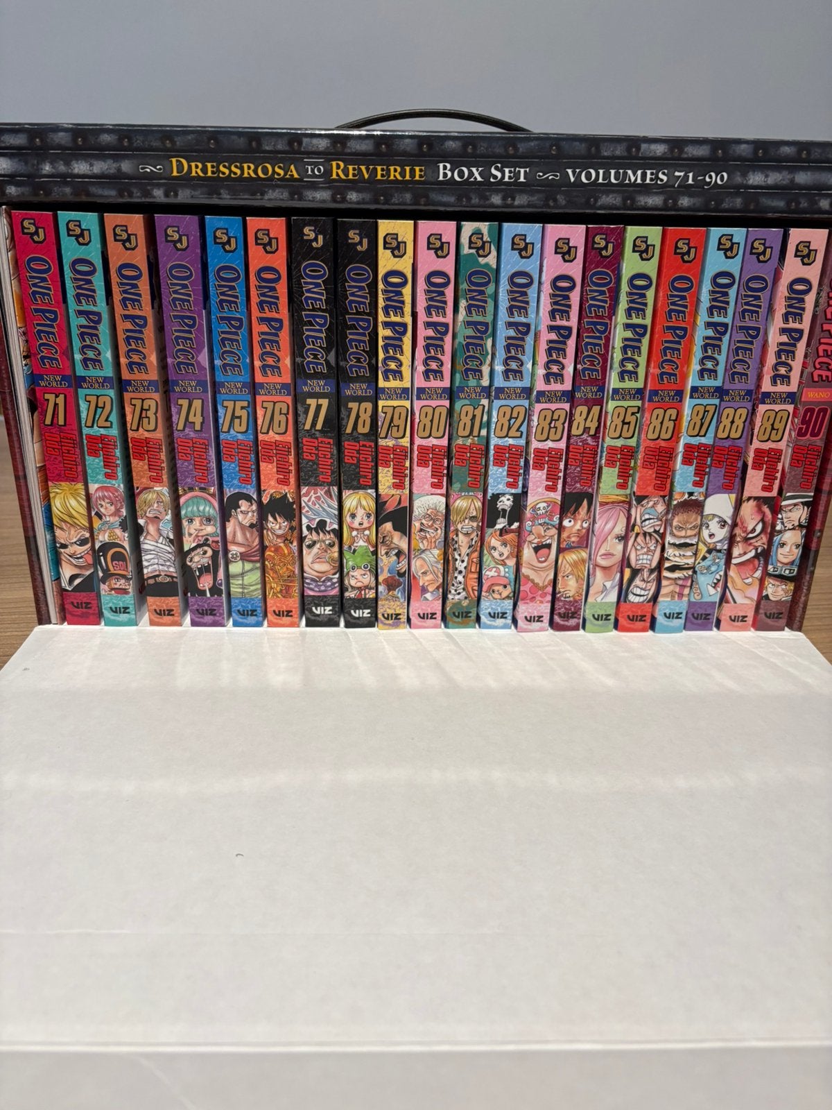 One piece manga box set, Meerdere comics, Ophalen, Zo goed als nieuw