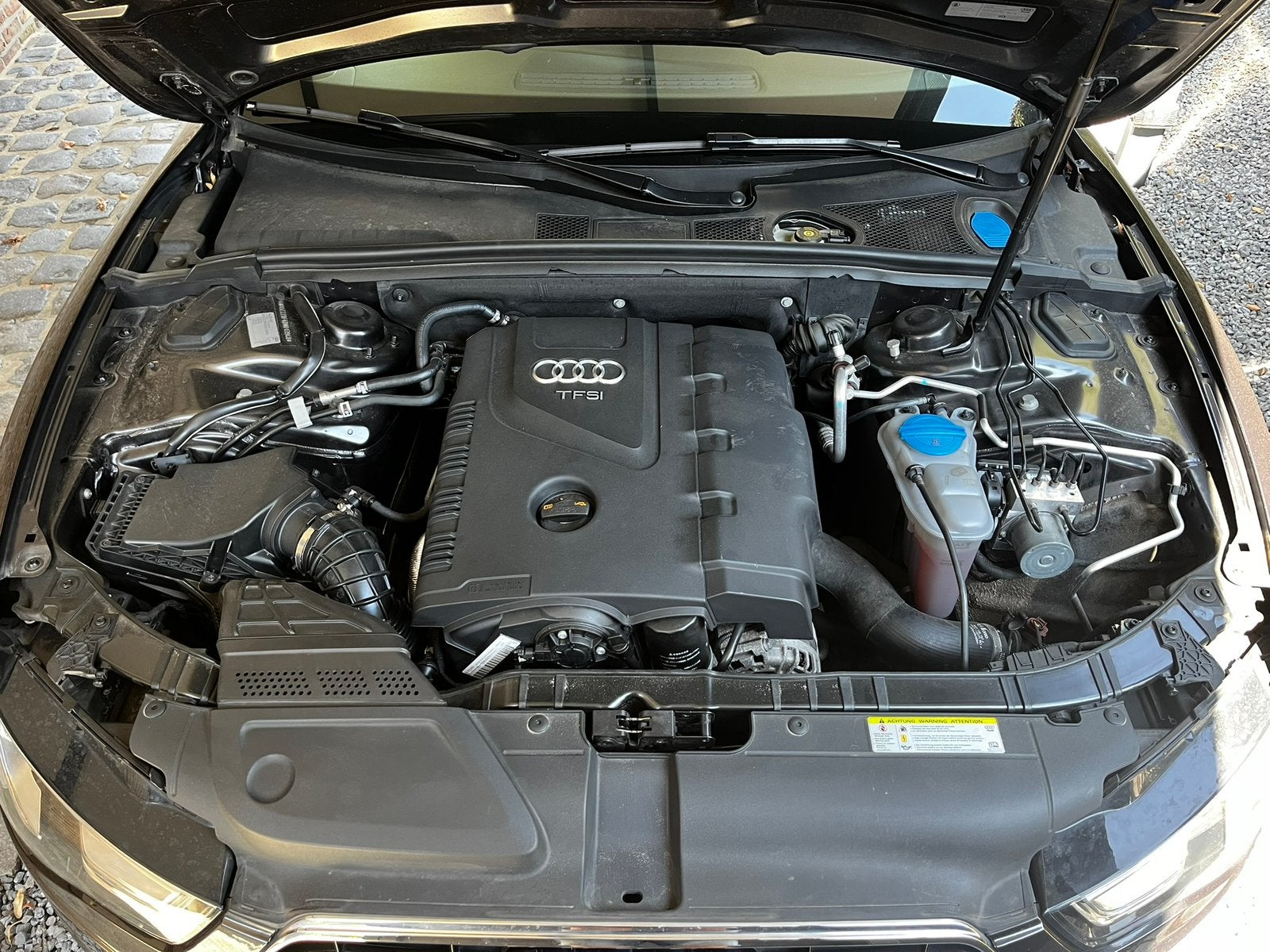 Audi A 5 Quattro Cabrio, Autos, Cuir, Argent ou Gris, 4 portes, Cabriolet