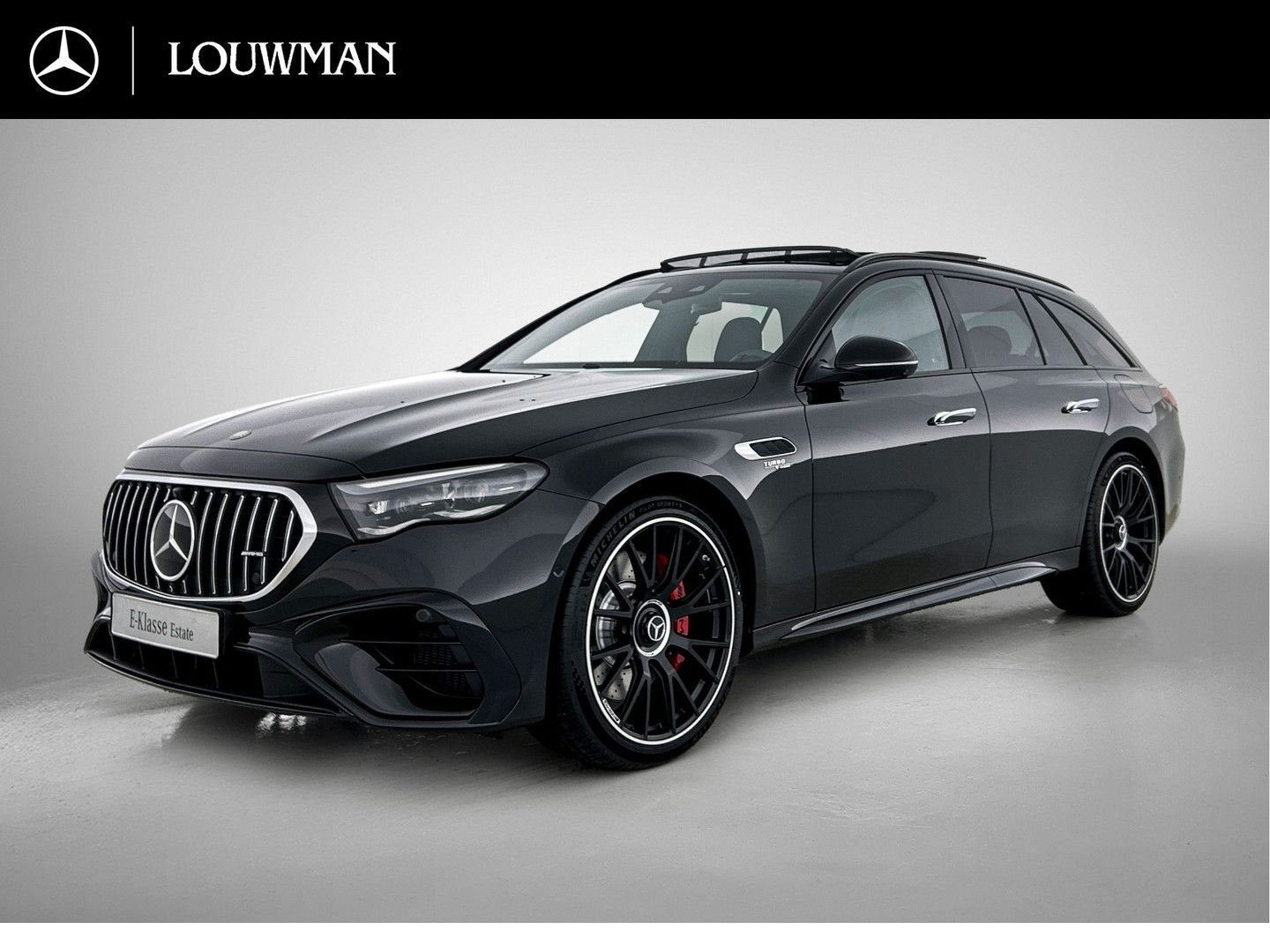 Mercedes-Benz E 53 AMG Estate 4MATIC+ Night Edition | AMG DY, Auto's, Automaat, Zwart, Zwart, Break