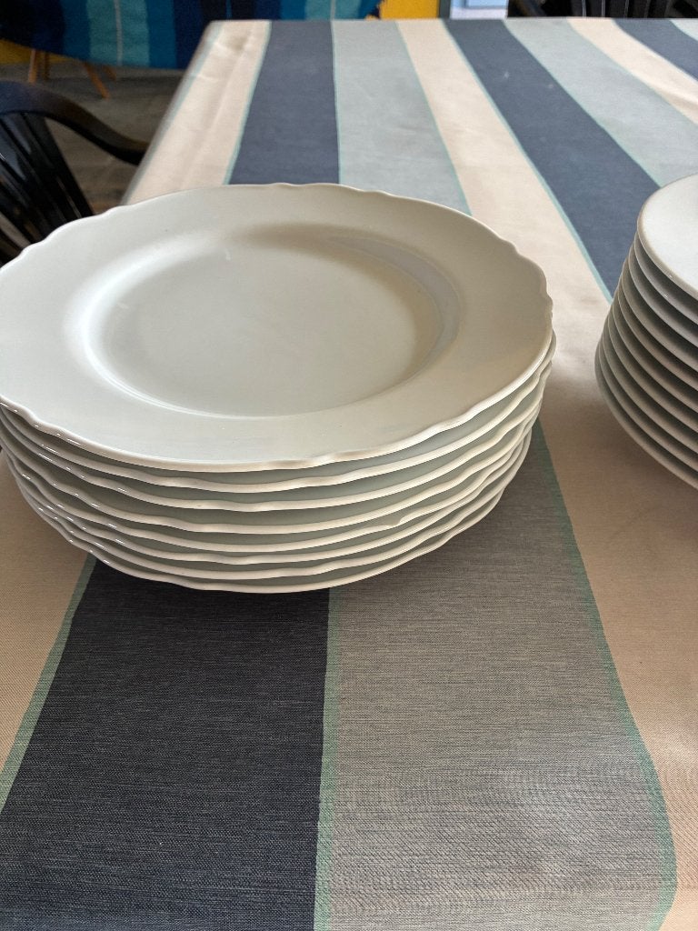Witte borden, Assiettes(s), IKEA, Comme neuf, Enlèvement