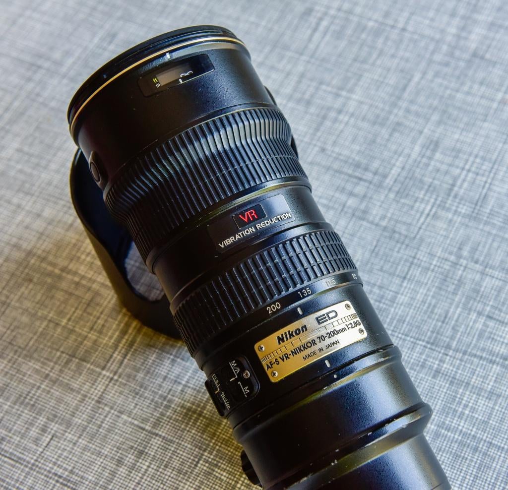 Nikon 70-200 mm F2.8, Enlèvement, Utilisé, Téléobjectif, Zoom
