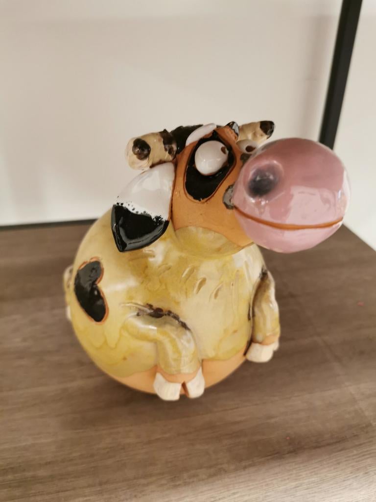 Koe in terracotta. Nieuw, Verzamelen, Ophalen of Verzenden