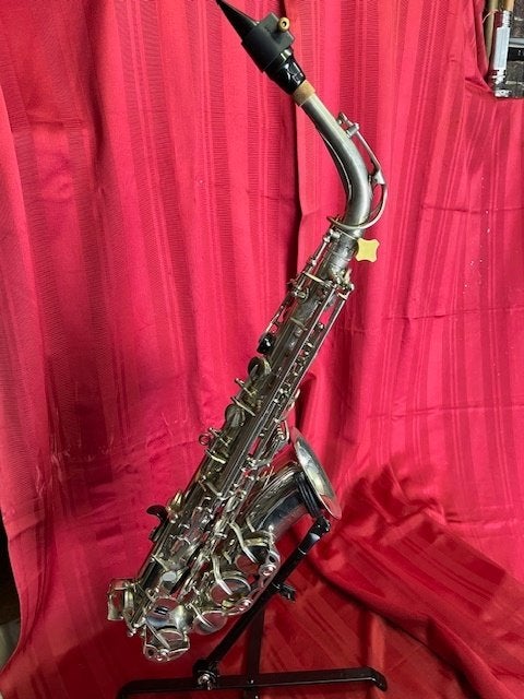 Sax Alt Johnson, Muziek en Instrumenten, Ophalen, Gebruikt, Alt, Met koffer