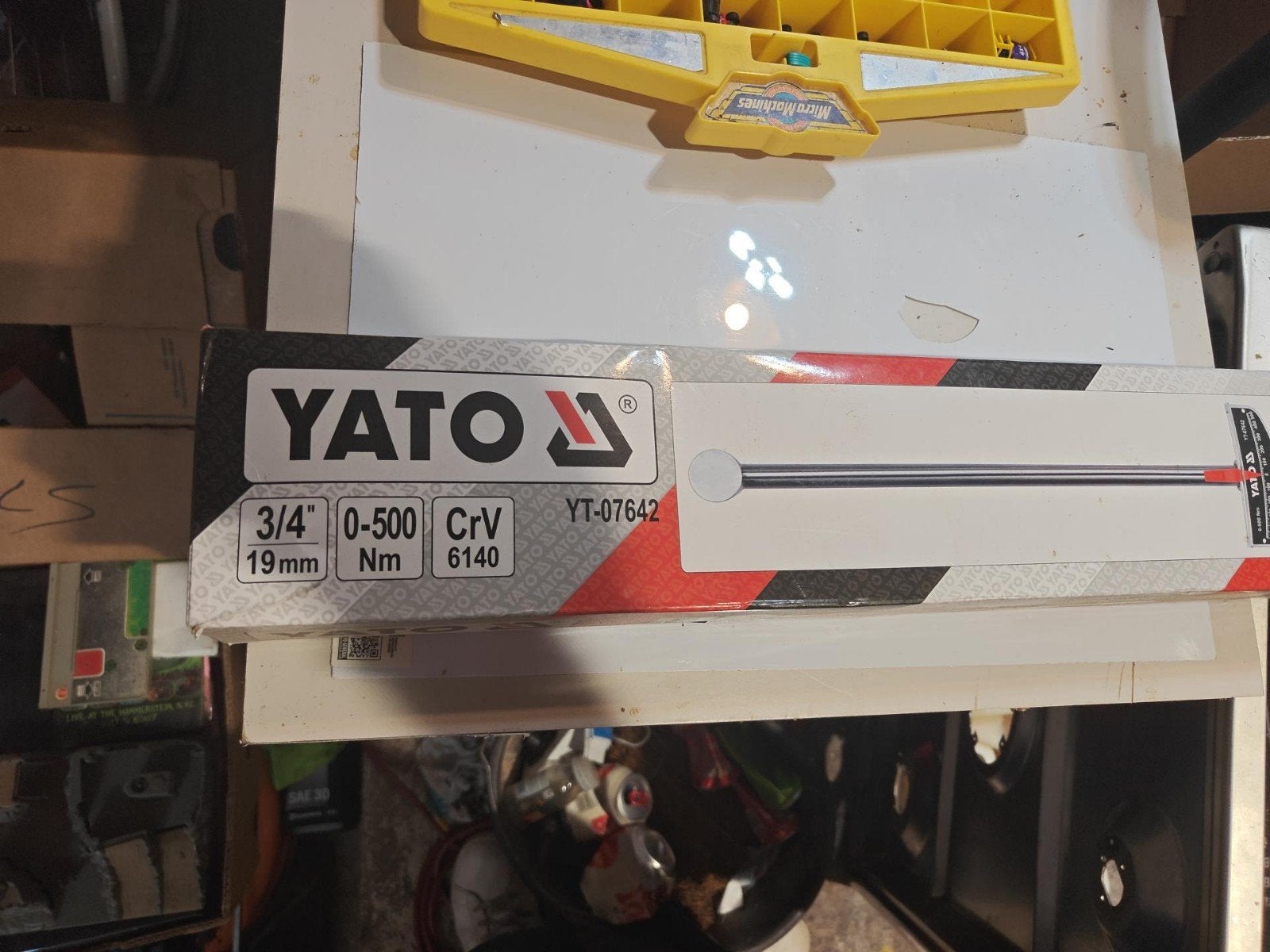 YATO momentsleutel YT-07642., Enlèvement
