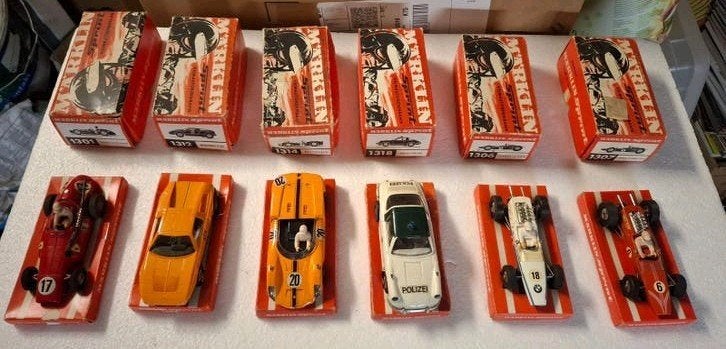 6 voitures de course Marklin Sprint en OVPS, Enlèvement ou Envoi