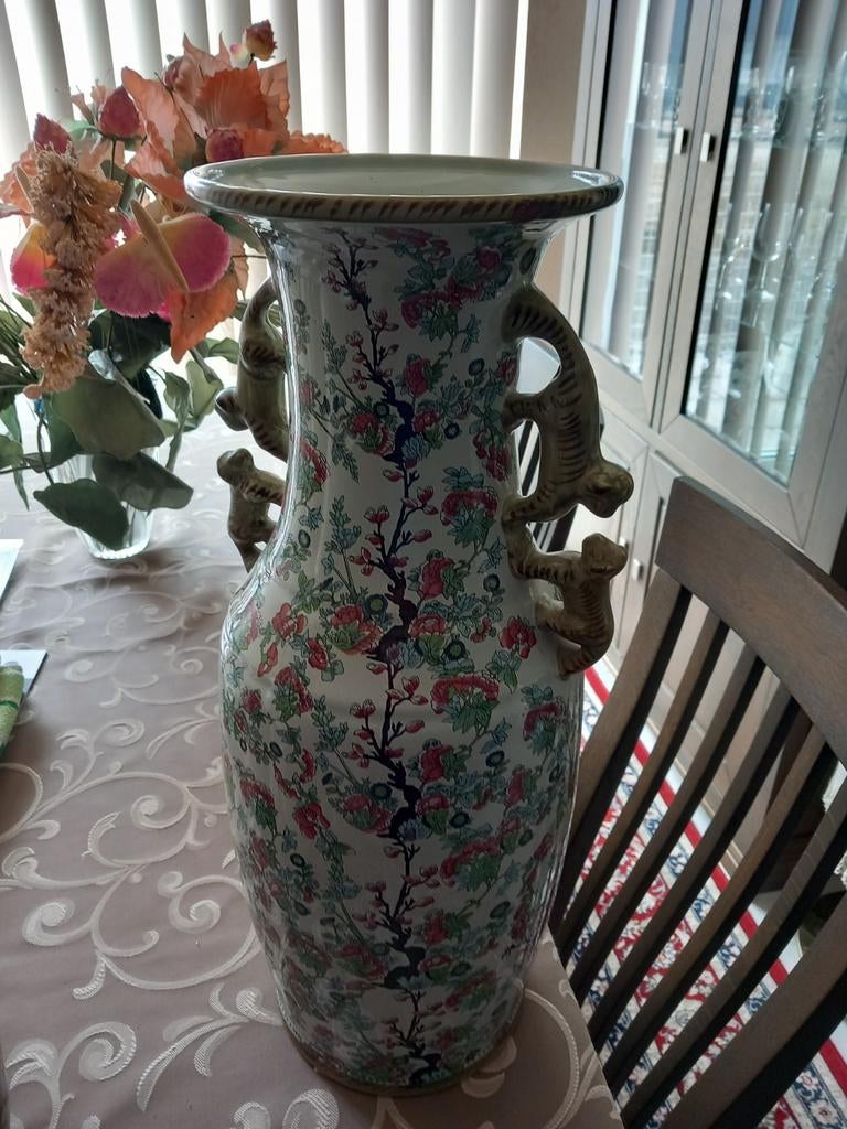 Chinese vazen, Ophalen