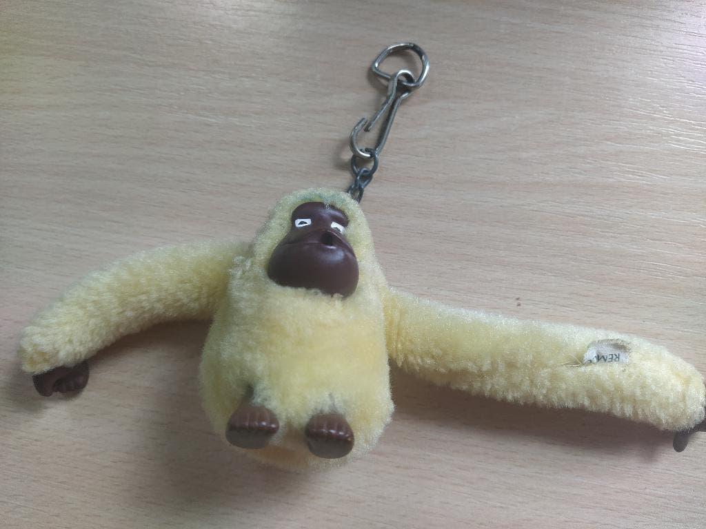 sleutelhangers (o.a.Kipling/Remco/geel) + pins, Enlèvement ou Envoi, Comme neuf