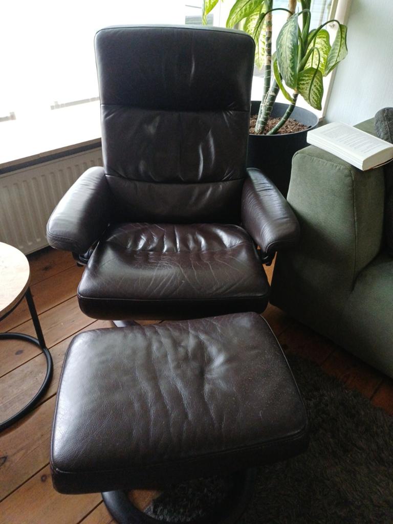Stressless zetel compleet, Huis en Inrichting, Fauteuils, Ophalen
