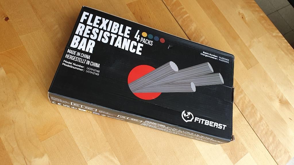 Barre de résistance FitBeast Fitness, Enlèvement, Neuf, Bras