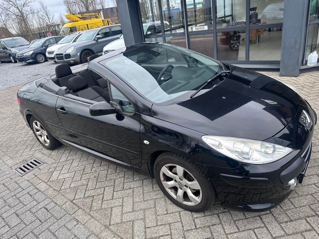Peugeot 307 cabriolet 2009., Auto's, Voorwielaandrijving, 4 zetels, Stof, Zwart