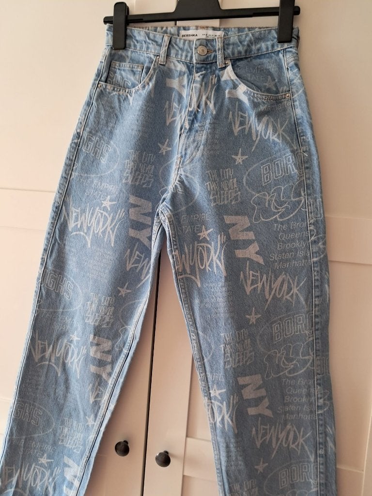 Jean homme, Enlèvement ou Envoi, Comme neuf, Bershka, Bleu