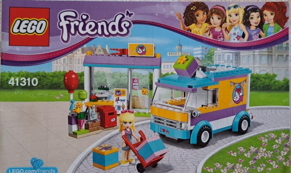 Lego Friends - 41310 - la livraison de cadeau d'Heartlake Ci, Ophalen of Verzenden, Compleet, Lego, Friends