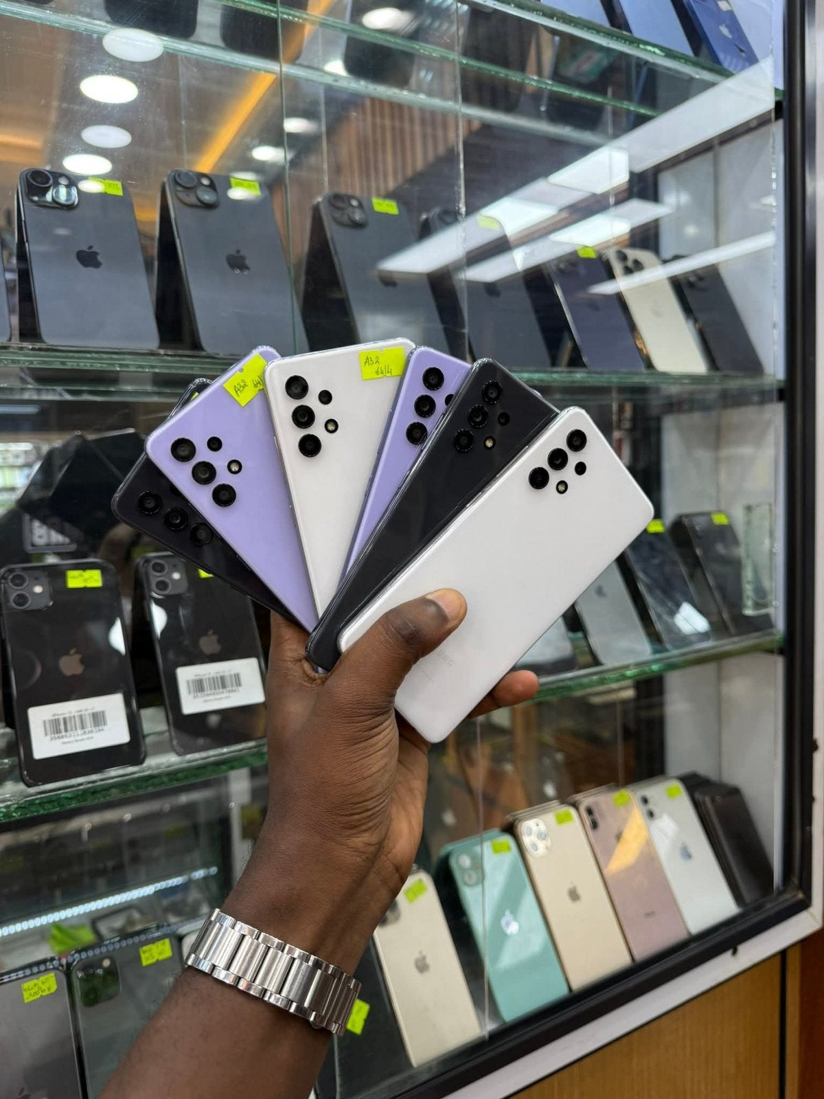 6 Samsung A32's, Télécoms, Télécommunications Autre, Enlèvement ou Envoi, Comme neuf