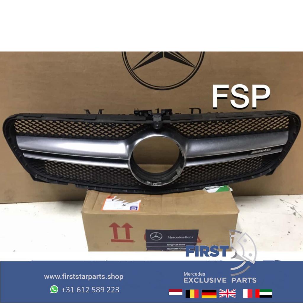 W156 X156 GLA 45 FACELIFT AMG GRIL + LOGO ORIGINEEL Mercedes, Auto-onderdelen, Overige Auto-onderdelen, Mercedes-Benz, Gebruikt