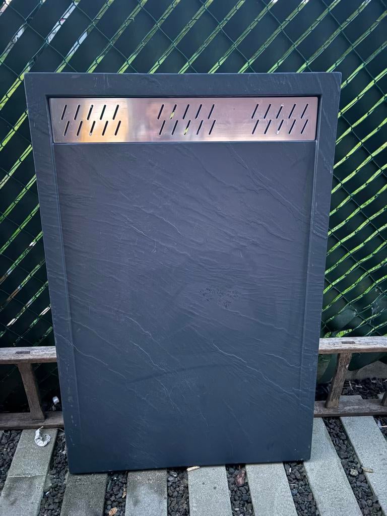 DOUCHEBAK 120X80 ANTRACIET, Doe-het-zelf en Bouw, Ophalen, Zo goed als nieuw