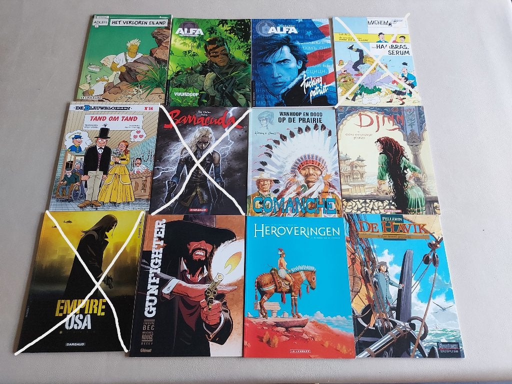 Diverse softcovers aan 4,5 €, Boeken, Stripverhalen, Meerdere stripboeken, Ophalen of Verzenden, Zo goed als nieuw