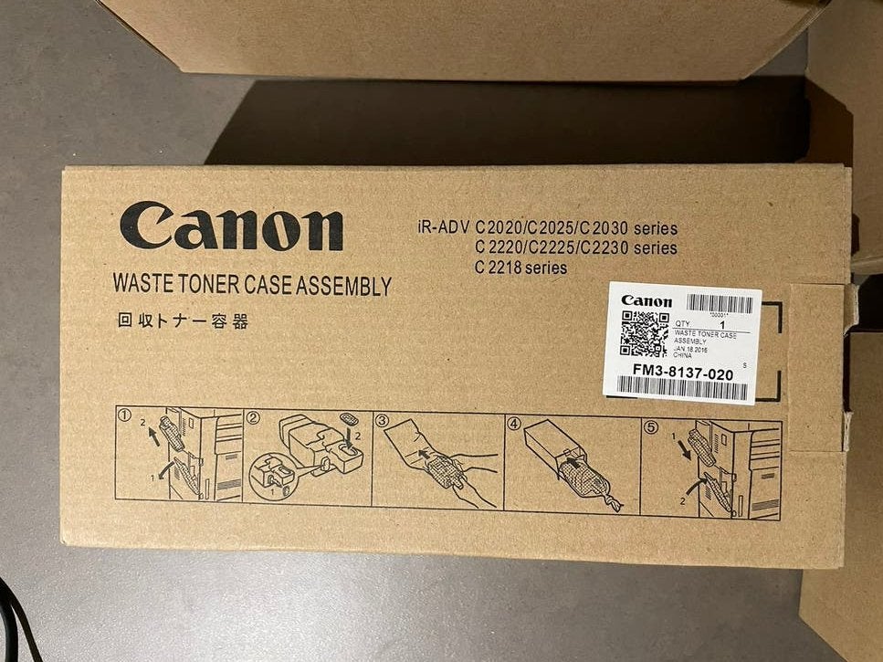 5 x Canon IR-ADV C2020 WASTE TONER CASE ASSEMBLY, Enlèvement ou Envoi, Neuf, Toner