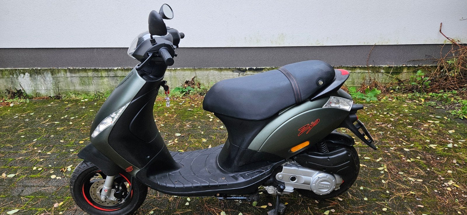 Piaggio Zip 4T iGet (2020) – Matte Legergroen – Slechts 7.29, Fietsen en Brommers, Ophalen, Zip, Klasse A (25 km/u), Zo goed als nieuw