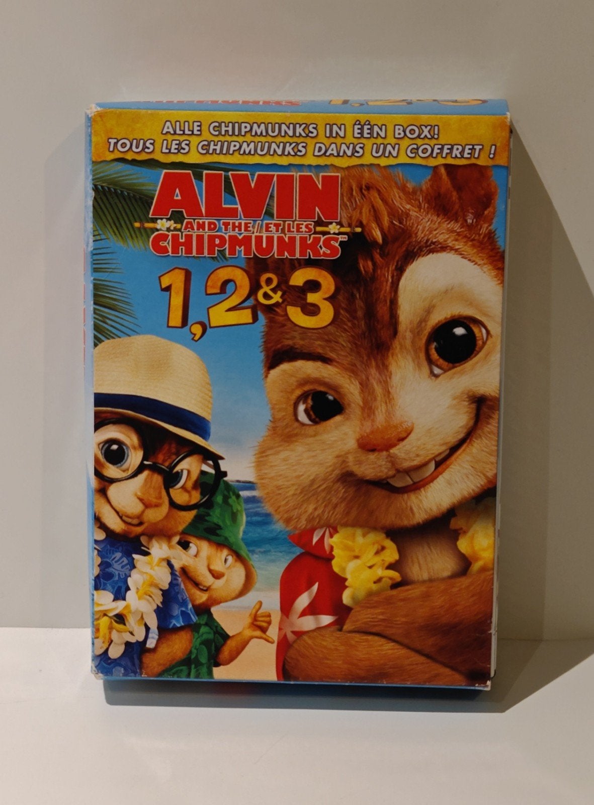 Alvin and the Chipmunks 1, 2 & 3 DVD Box Simon Theodore set, Cd's en Dvd's, Ophalen of Verzenden, Zo goed als nieuw, Nederlands