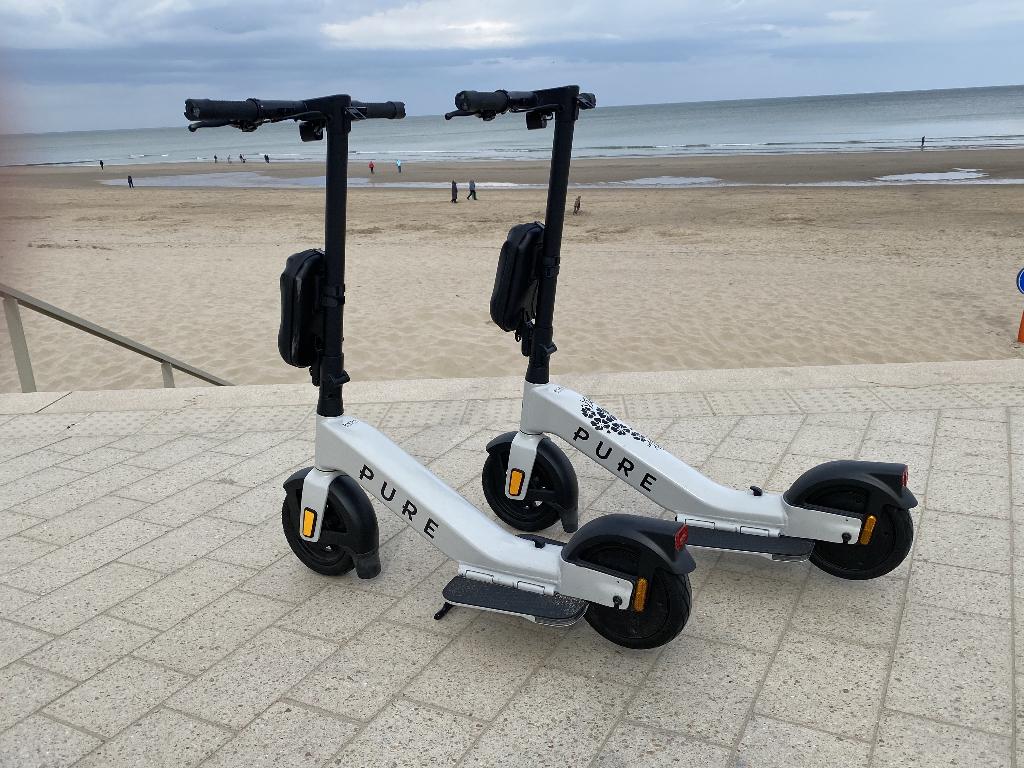 Trottinette électrique, Vélos & Vélomoteurs, Trottinettes, Enlèvement, Comme neuf, Step électrique (E-scooter), Pure