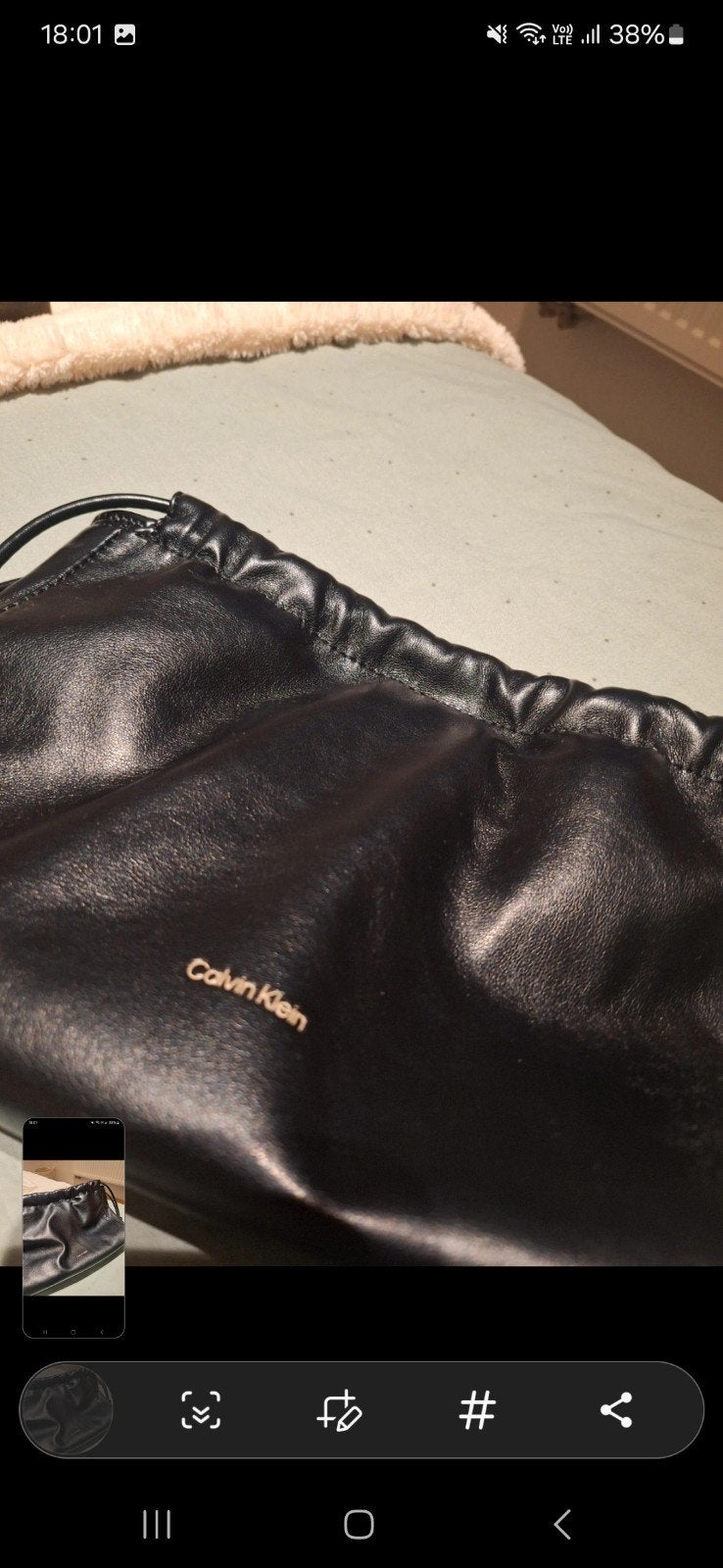 sac calvin Klein neuf, Enlèvement ou Envoi, Neuf, Noir, Sac à main