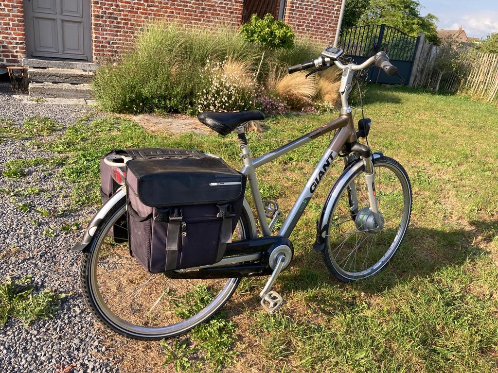 Vélo électrique Giant Twist, Ophalen, Gebruikt, Giant, 50 km per accu of meer