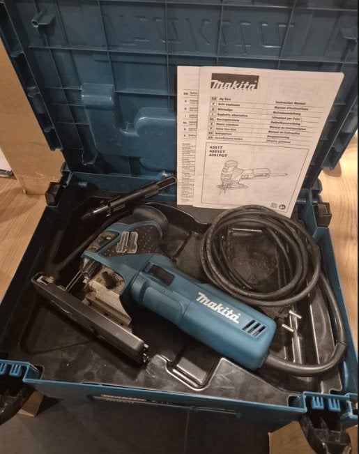 Scie sauteuse Makita 4351FCTJ 720 W avec étui Makpac, Bricolage & Construction, 600 à 1200 watts, Enlèvement ou Envoi, Comme neuf