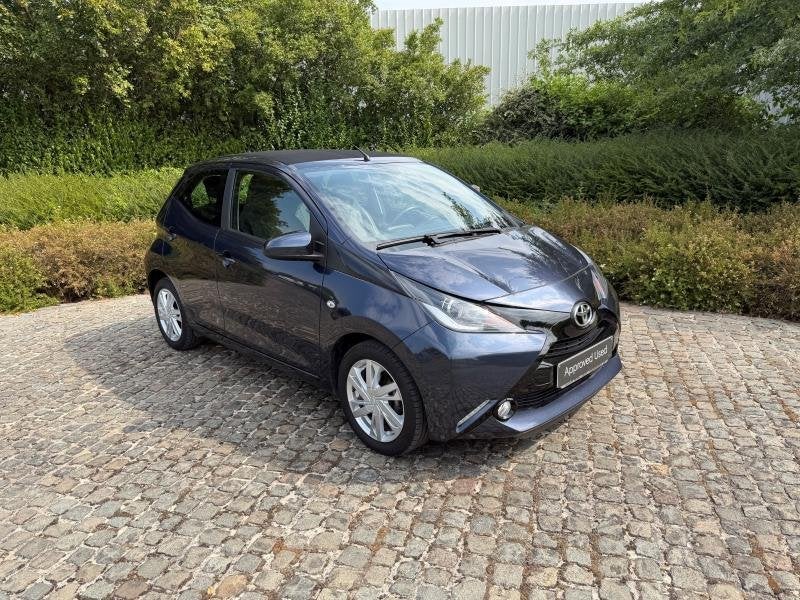 Toyota Aygo x-wave, Euro 6, Blauw, Handgeschakeld, Stadsauto